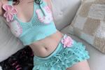 Hello Kitty Skirt Set