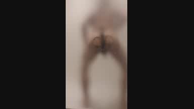 Erotic shower teasing