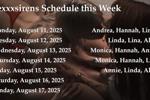 schedule