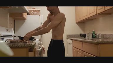 yummylips — Fucking while cooking the beef steak together!