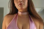 Kathy in Pink Bodysuit