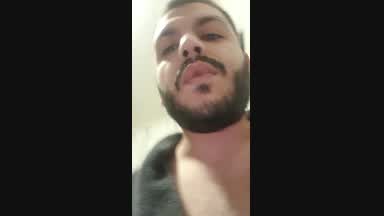 mouth spit