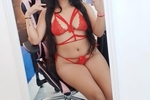 in lingerie