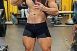 In the gym! 💪🏋️‍♂️🔝