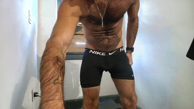 Showing off my body and big floppy cock