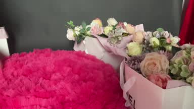 Red dress and heels <3