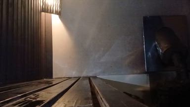 Do you want to join me in the sauna?