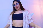 Sexy and shy with naughty glasses 💖
