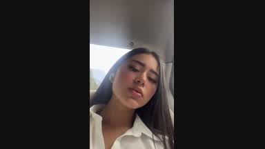 In a car