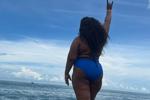 On the beach