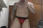 fábio — photoshoot with jockstrap