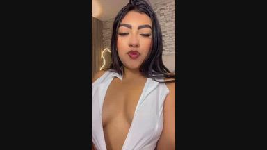 shiny tits for your cock 😈