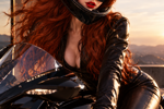 Sexy biker