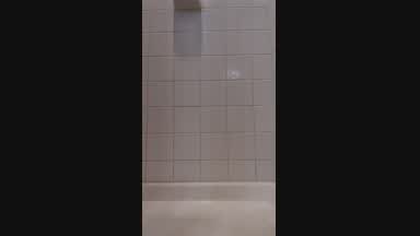 Redhead Masturbates on Shower Floor