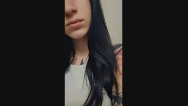 blue hair)