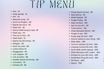 Tip Menu!