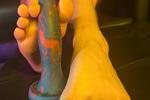 feet in a naughty tongue