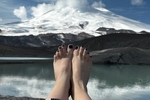 Elbrus and my feet