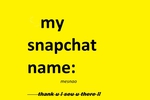 my snap name