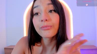 sucking my fingers with a lot of saliva