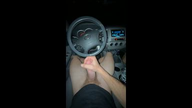 Cumshot in my truck π