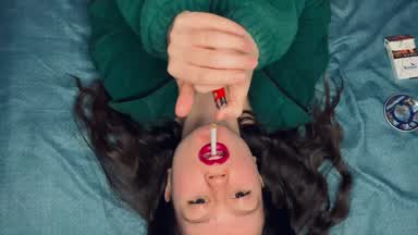 Are red lips and smoke your favorite fetish?👄😤💦