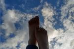 Sensual feet in detail