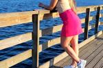 “Just me, the water, and a little flirting 😉”