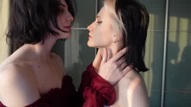 HOT and sensual kisses with my gf!🥵🥵