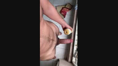 PLAYING WITH MY BIG COCK AND MY TOY