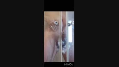 Cum in shower