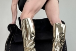 Gold Boots