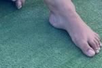 Lovely wife toes