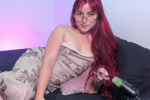 liah in a long dress