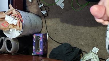 Skirt lifted cumshot