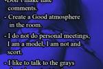 My rules