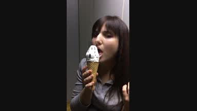 lick your ice cream!