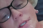 Cum on face