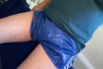 shiny shorts