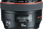 canon 50mm 1.2 lens
