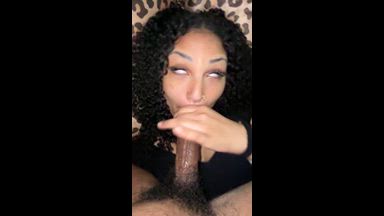 Jasmin swallows huge BBC💦😋