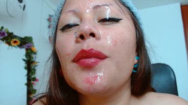 my face so messy for you