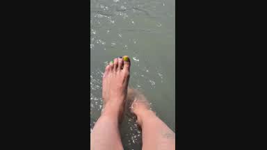Wet feet...