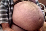 huge hairy beergut โ FAT Gut