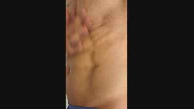 22 min of flexing with oil