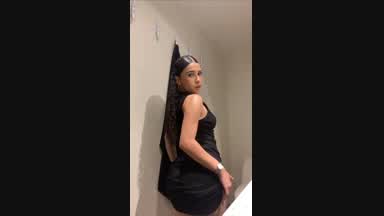 in the restaurant bathroom 😈