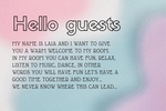 Welcome