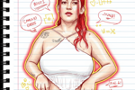 user drawing