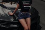 Sport car girl