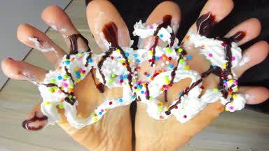 chantilly cream & delicious chocolate